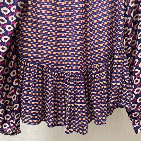 Maeve Cheyenne peplum blouse Small - Picture 6 of 8